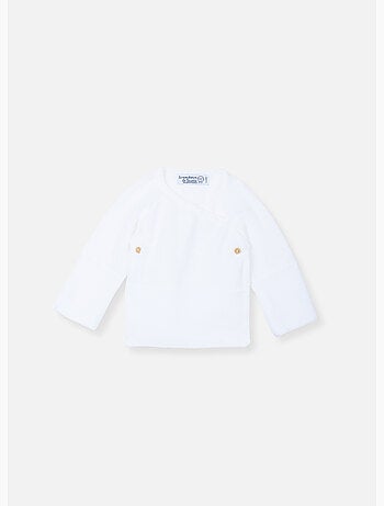 Maglioncino a Doppia Maglia in Cotone