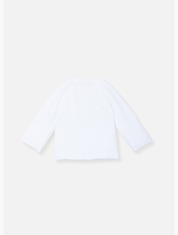 Maglioncino a Doppia Maglia in Cotone