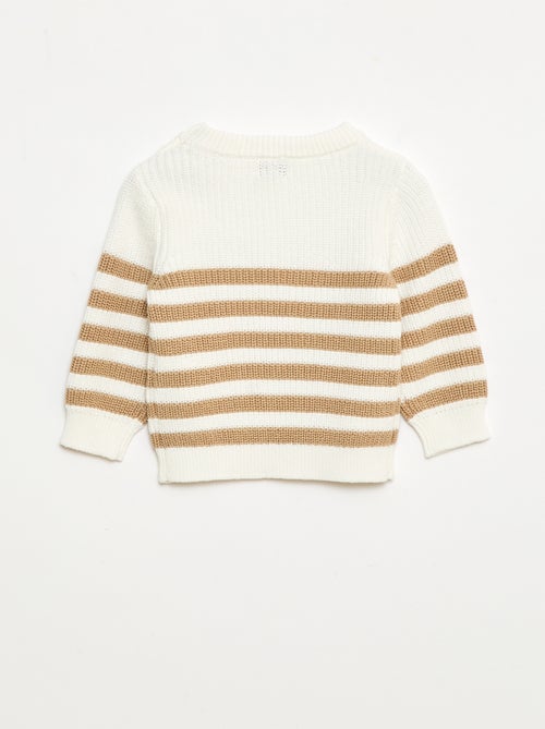 Maglioncino a righe in cotone - Kiabi