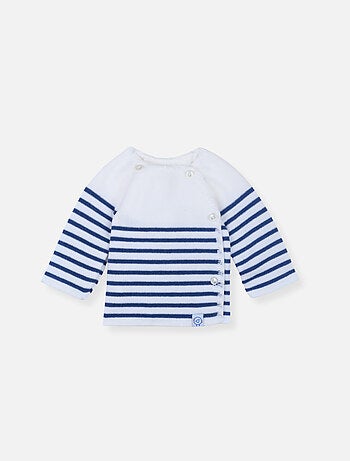 Maglioncino a Righe Marine