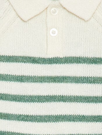 Maglioncino in maglia a righe