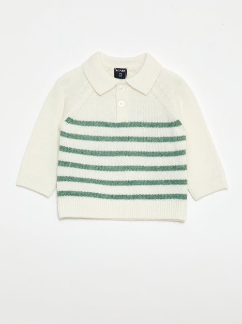 Maglioncino in maglia a righe - Kiabi