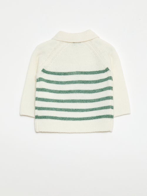 Maglioncino in maglia a righe - Kiabi