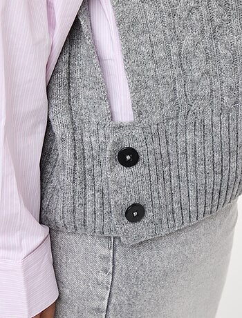 Maglione 2-in-1 con camicia