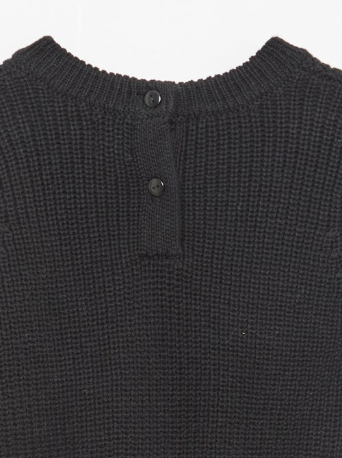 Maglione 2 in 1 in maglia e doppia garza di cotone - Kiabi