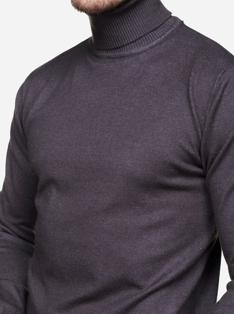 Maglione a collo alto - Kenzarro Grigio scuro - Kiabi