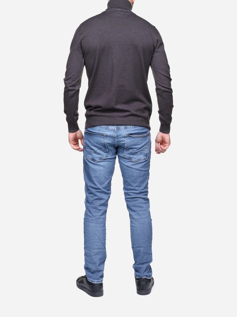 Maglione a collo alto - Kenzarro Grigio scuro - Kiabi