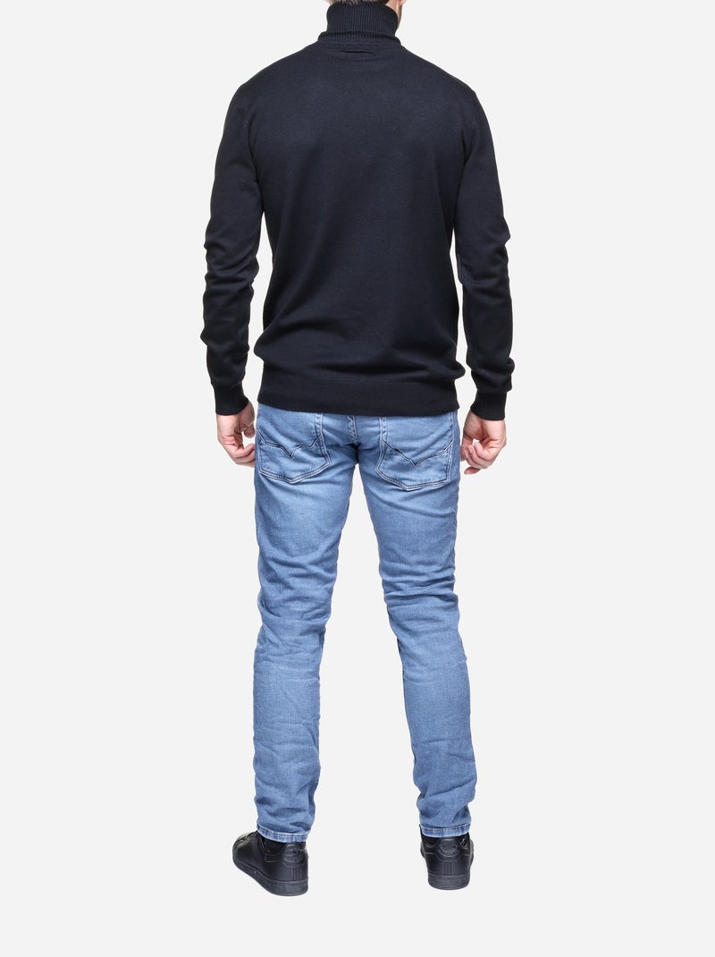 Maglione a collo alto - Kenzarro Nero - Kiabi