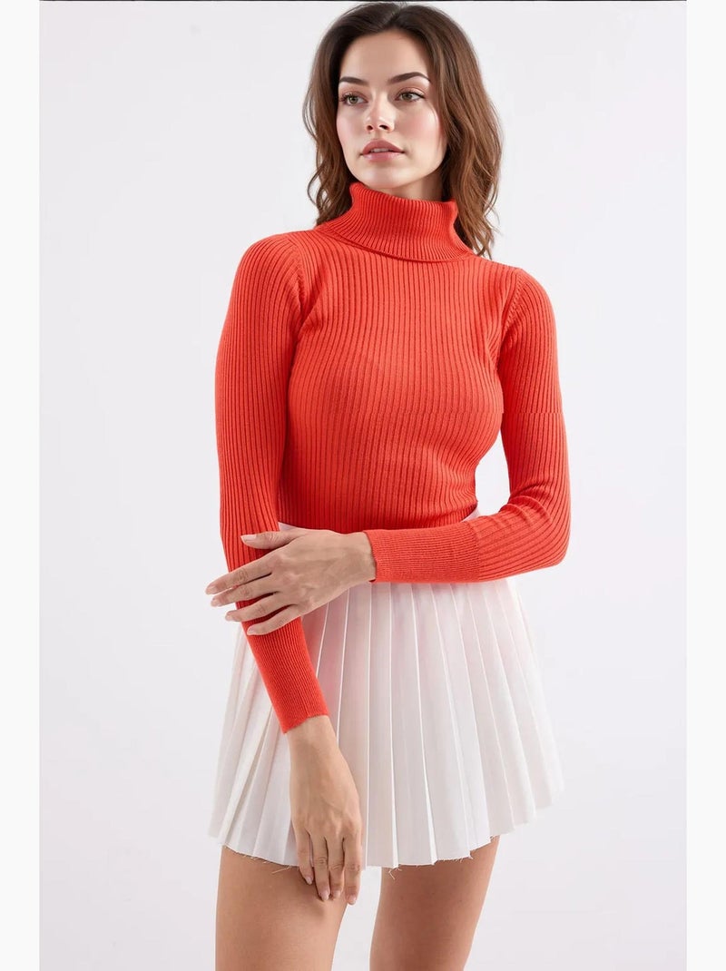 Maglione a collo alto bdart Arancione mandarino - Kiabi