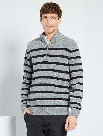 Maglioni con cerniera da - grigio - Kiabi