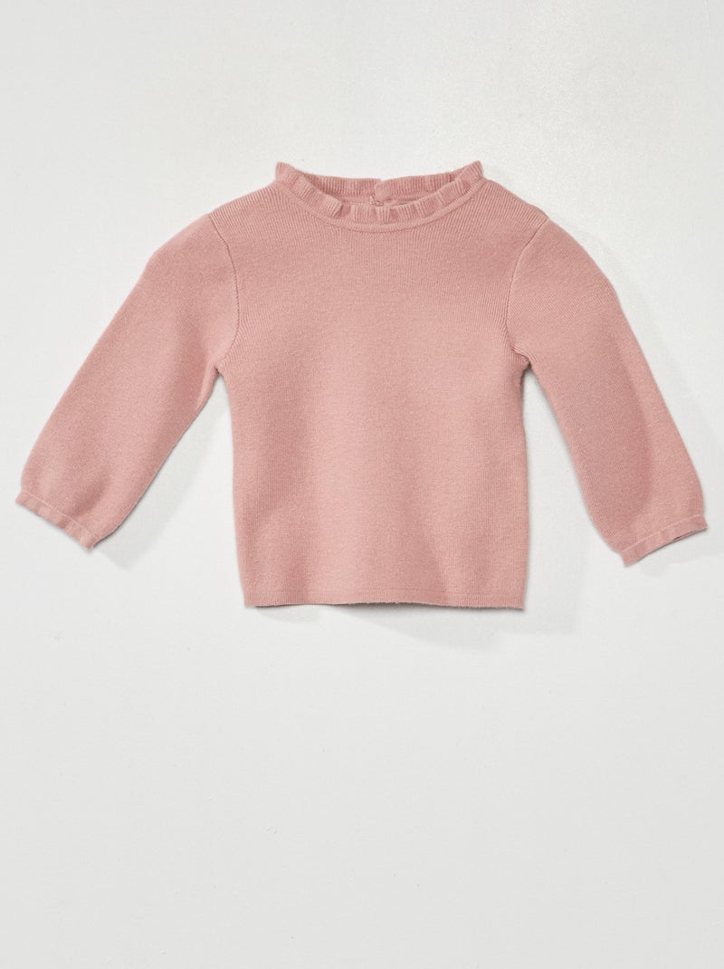 Maglione a collo alto ROSA - Kiabi