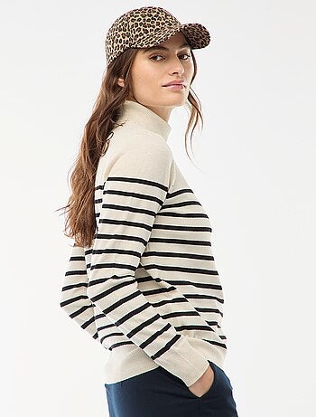 Maglione dolcevita tinta unita