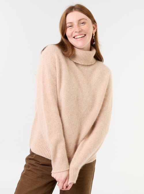 Maglione a collo alto tinta unita - Kiabi Maglione a collo alto tinta unita - Kiabi