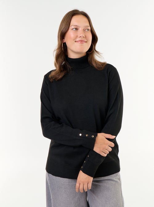Maglione a collo alto tinta unita - Kiabi Maglione a collo alto tinta unita - Kiabi