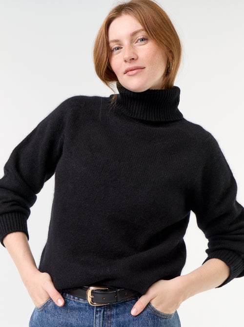 Maglione a collo alto tinta unita - Kiabi Maglione a collo alto tinta unita - Kiabi