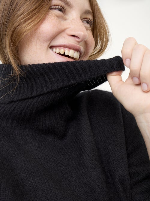 Maglione a collo alto tinta unita - Kiabi Maglione a collo alto tinta unita - Kiabi