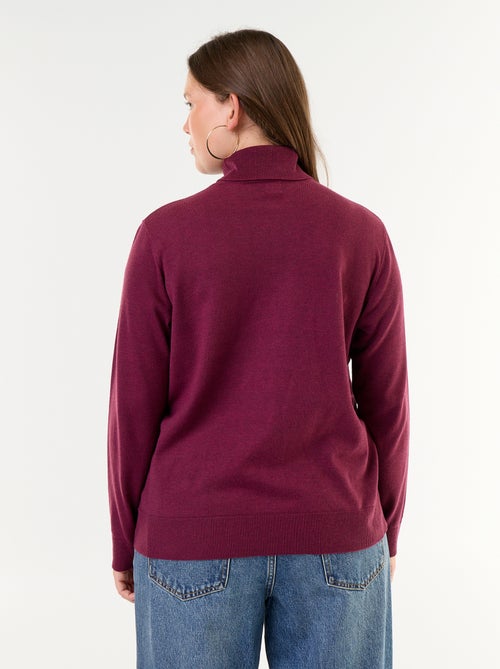 Maglione a collo alto tinta unita - Kiabi Maglione a collo alto tinta unita - Kiabi
