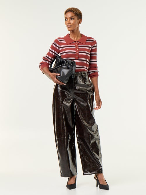 Maglione a collo polo - Kiabi
