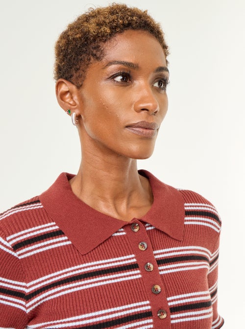 Maglione a collo polo - Kiabi
