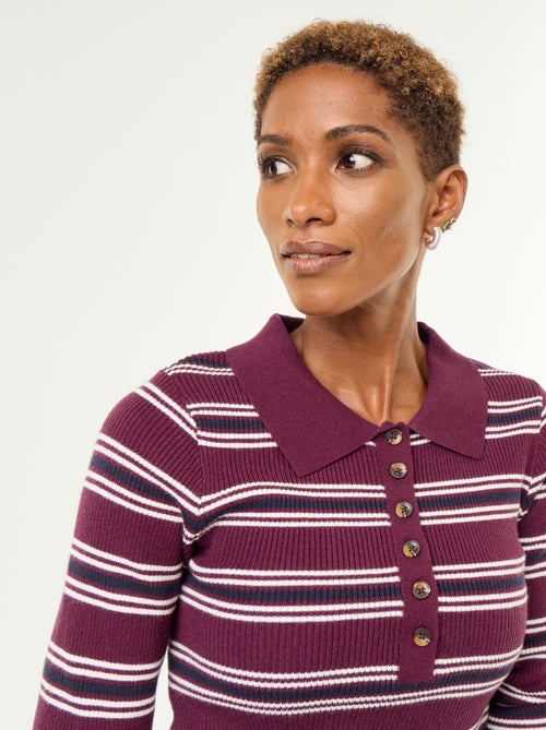 Maglione a collo polo - Kiabi