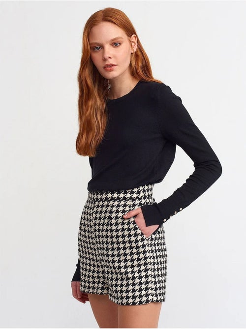 Maglione a coste con girocollo slim fit dilvin - Kiabi Maglione a coste con girocollo slim fit dilvin - Kiabi