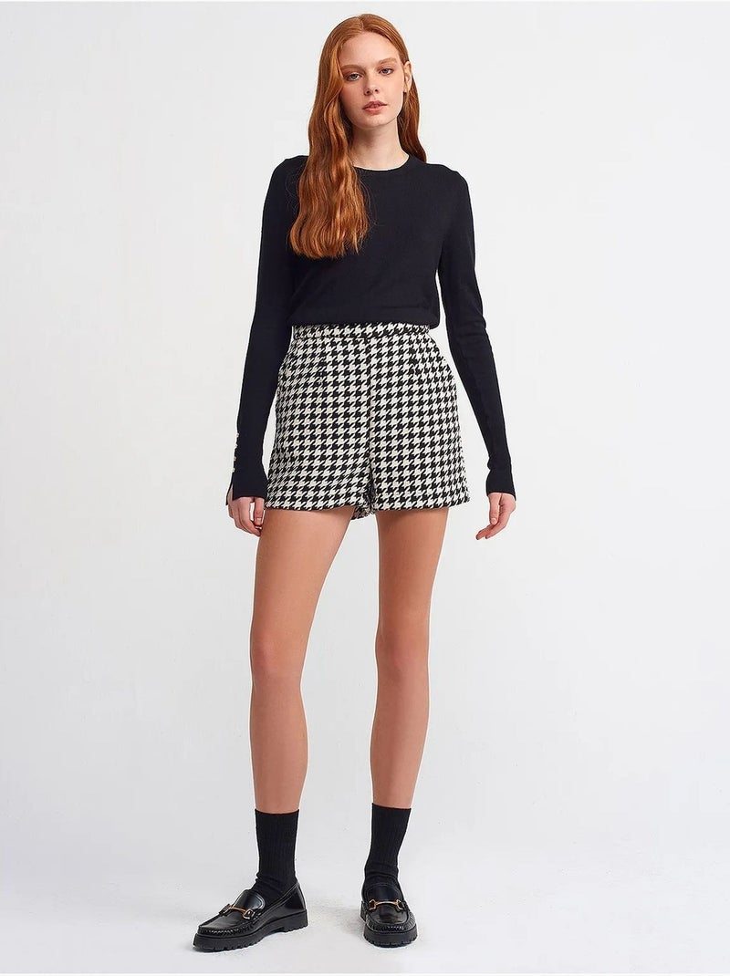 Maglione a coste con girocollo slim fit dilvin Nero - Kiabi