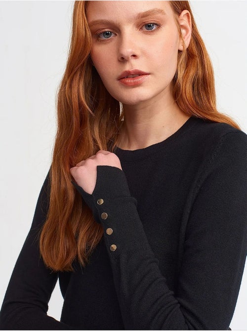Maglione a coste con girocollo slim fit dilvin - Kiabi Maglione a coste con girocollo slim fit dilvin - Kiabi