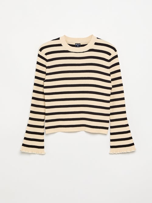 Maglione a coste - Kiabi