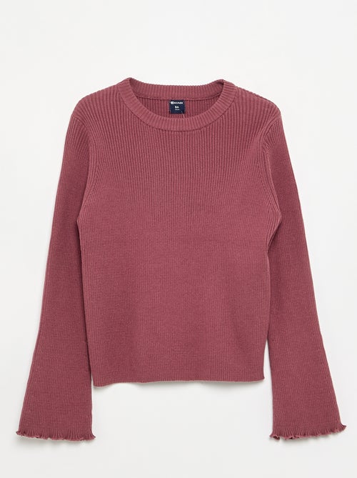 Maglione a coste - Kiabi