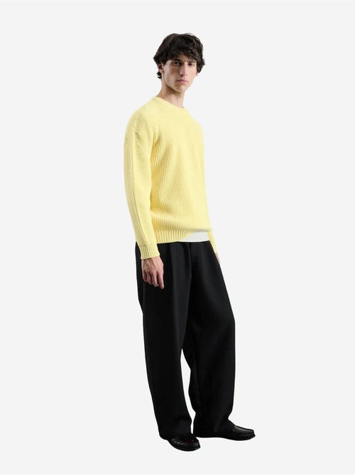Maglione a coste spesse con girocollo giesto - Kiabi Maglione a coste spesse con girocollo giesto - Kiabi