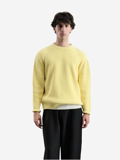 Maglione a coste spesse con girocollo giesto - Kiabi Maglione a coste spesse con girocollo giesto - Kiabi