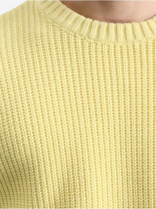 Maglione a coste spesse con girocollo giesto - Kiabi Maglione a coste spesse con girocollo giesto - Kiabi