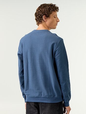 Maglione a costine in maglia fine