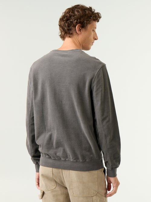 Maglione a costine in maglia fine - Kiabi