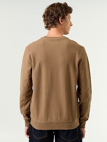 Maglione a costine in maglia fine