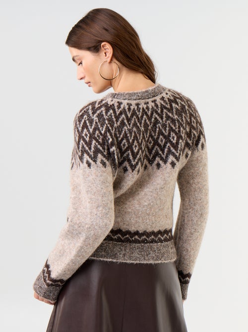 Maglione a fantasia - Kiabi