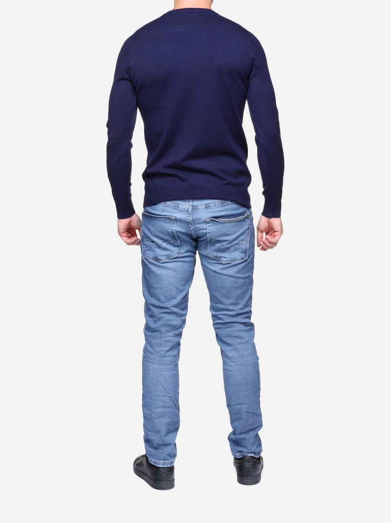 Maglione a girocollo - Kenzarro Blu - Kiabi