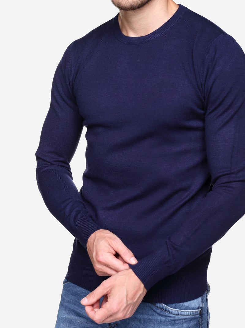 Maglione a girocollo - Kenzarro Blu - Kiabi