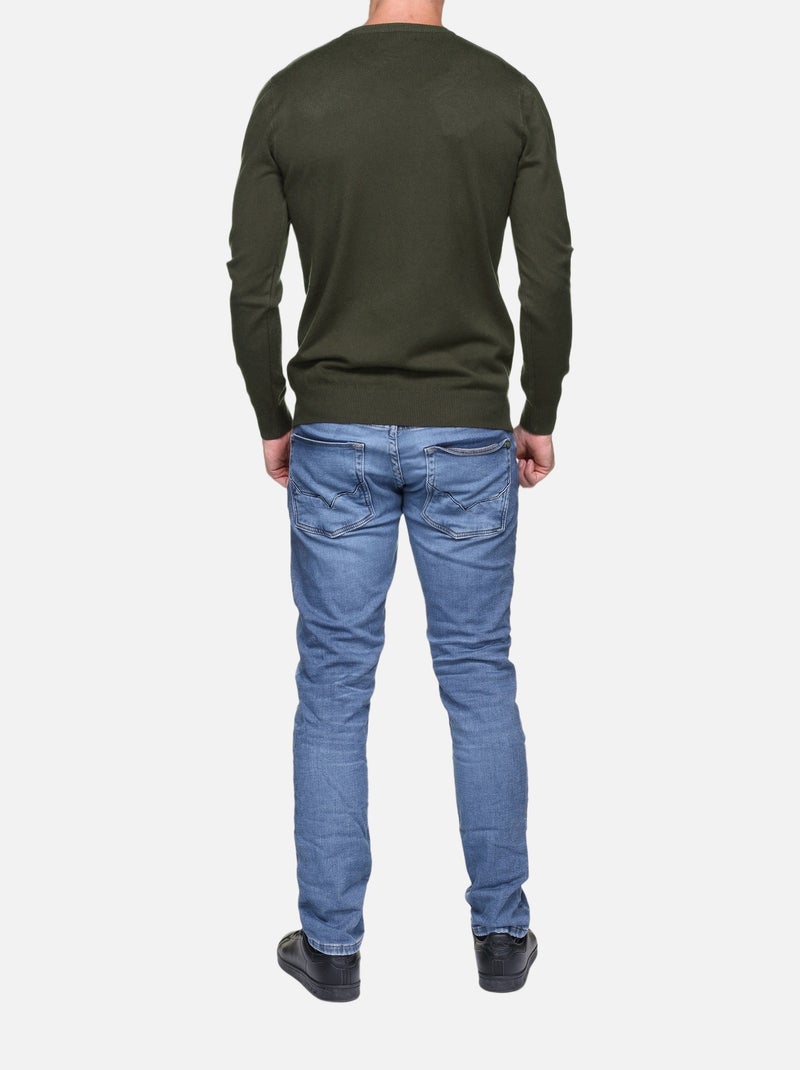 Maglione a girocollo - Kenzarro Cachi - Kiabi