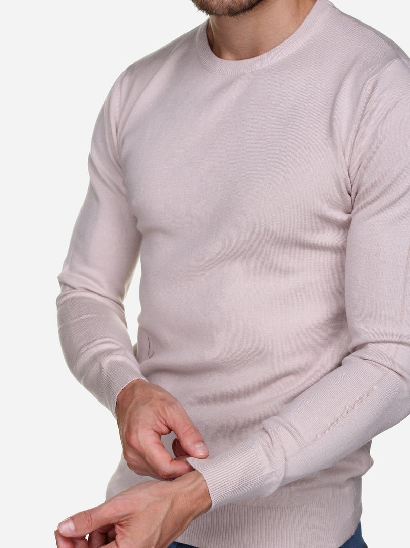 Maglione a girocollo - Kenzarro Crema - Kiabi