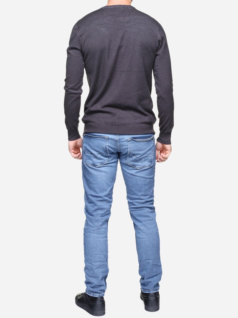 Maglione a girocollo - Kenzarro Grigio scuro - Kiabi