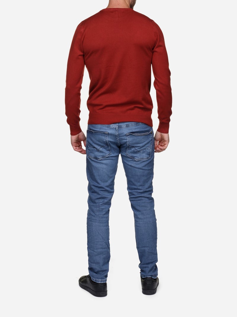 Maglione a girocollo - Kenzarro Rosso - Kiabi
