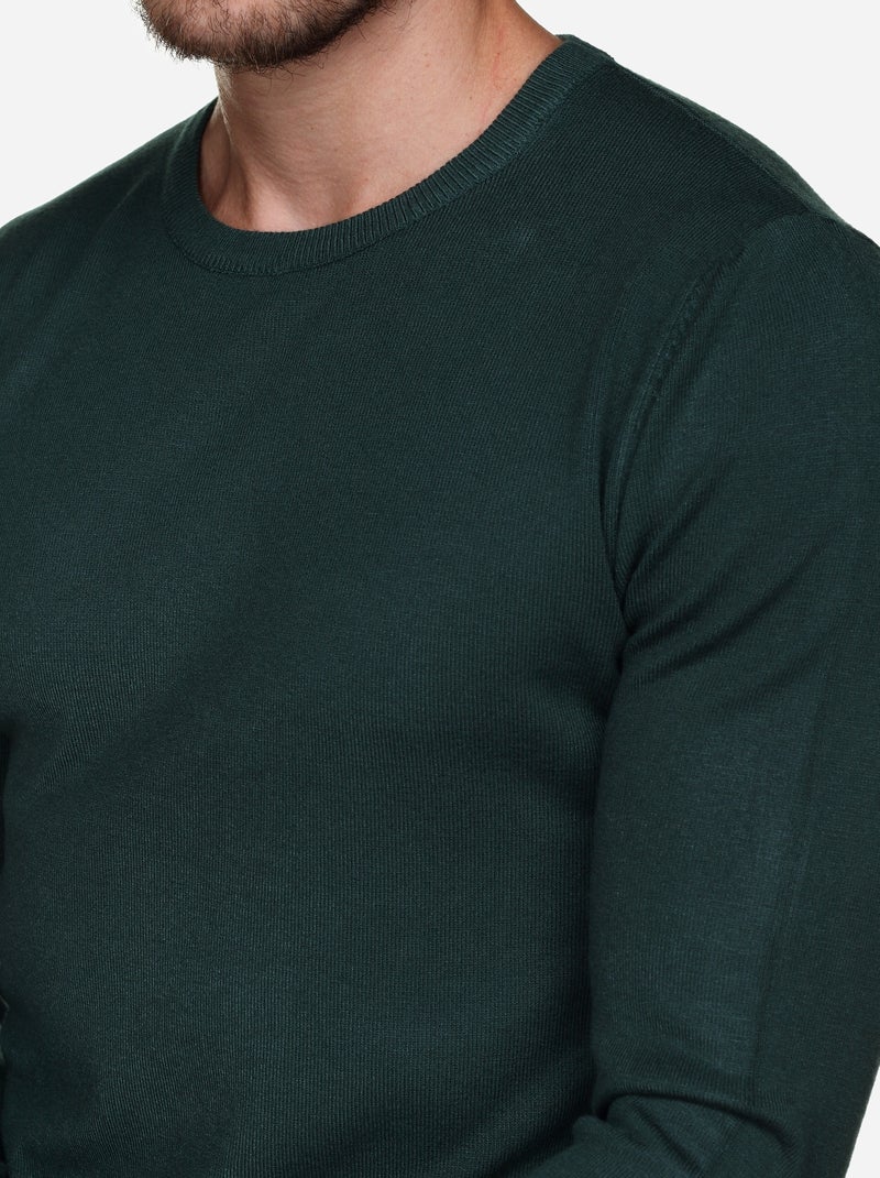 Maglione a girocollo - Kenzarro Verde scuro - Kiabi