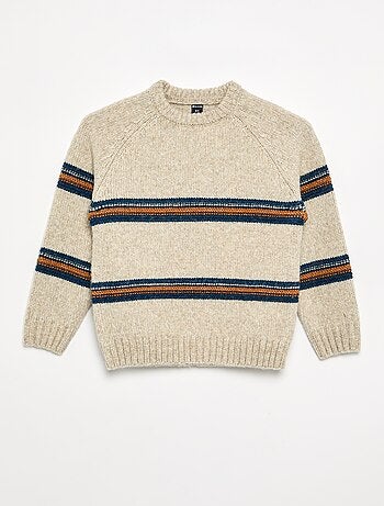 Maglione a girocollo in maglia