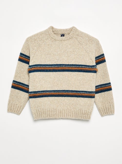 Maglione a girocollo in maglia - Kiabi