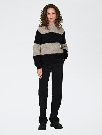 Maglione a larghe righe 'JDY'