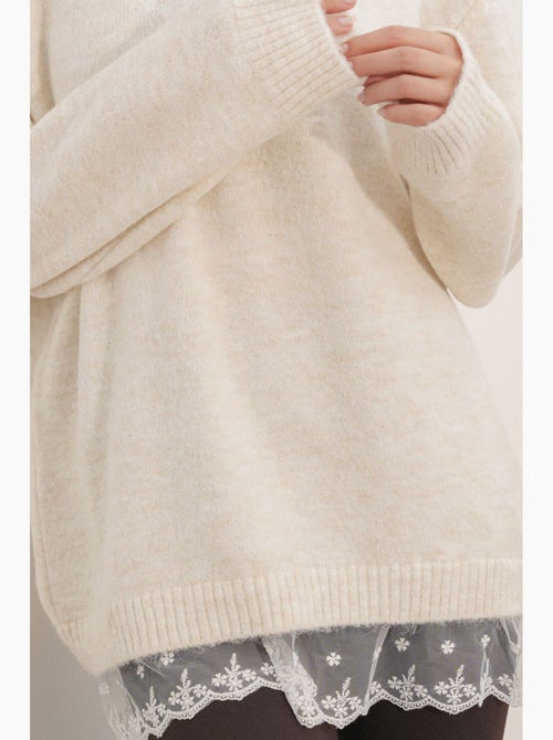 Maglione a maglia a coste bdart - Kiabi Maglione a maglia a coste bdart - Kiabi