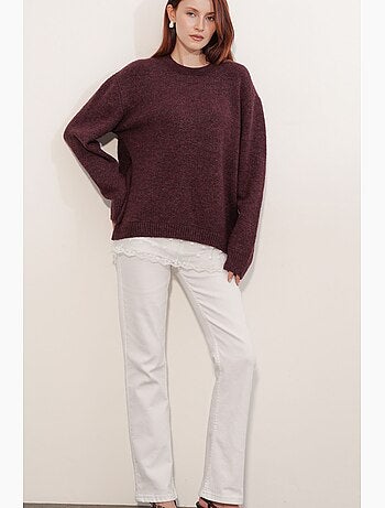 Maglione a maglia a coste bdart