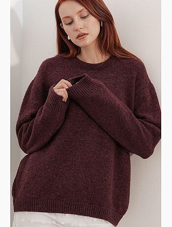 Maglione a maglia a coste bdart