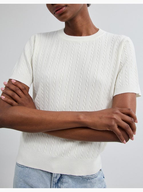 Maglione a maglia a maniche corte, mo fashion - Kiabi